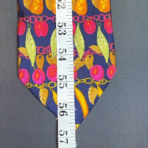 Vintage Yves Saint Laurent Silk Necktie - Picture 8 of 8
